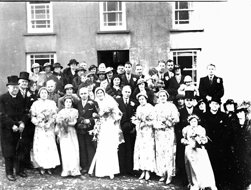 Wedding of William Morgan & Lizzie Ann Stephens